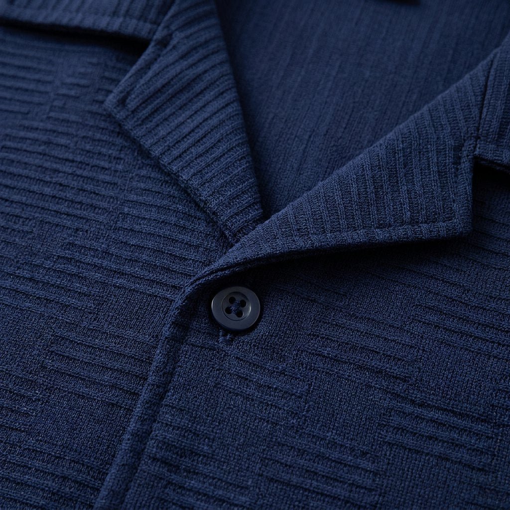Relaxtic | Mens Shirt and Shorts Set Woven Material, Regular Fit
