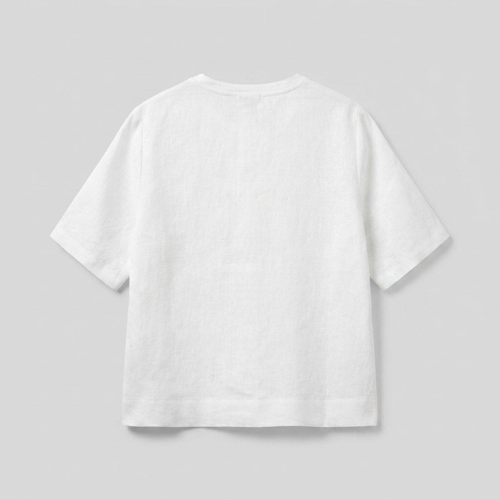 Riva Women's Top | Linen, Drop Shoulder, Boxy Fit