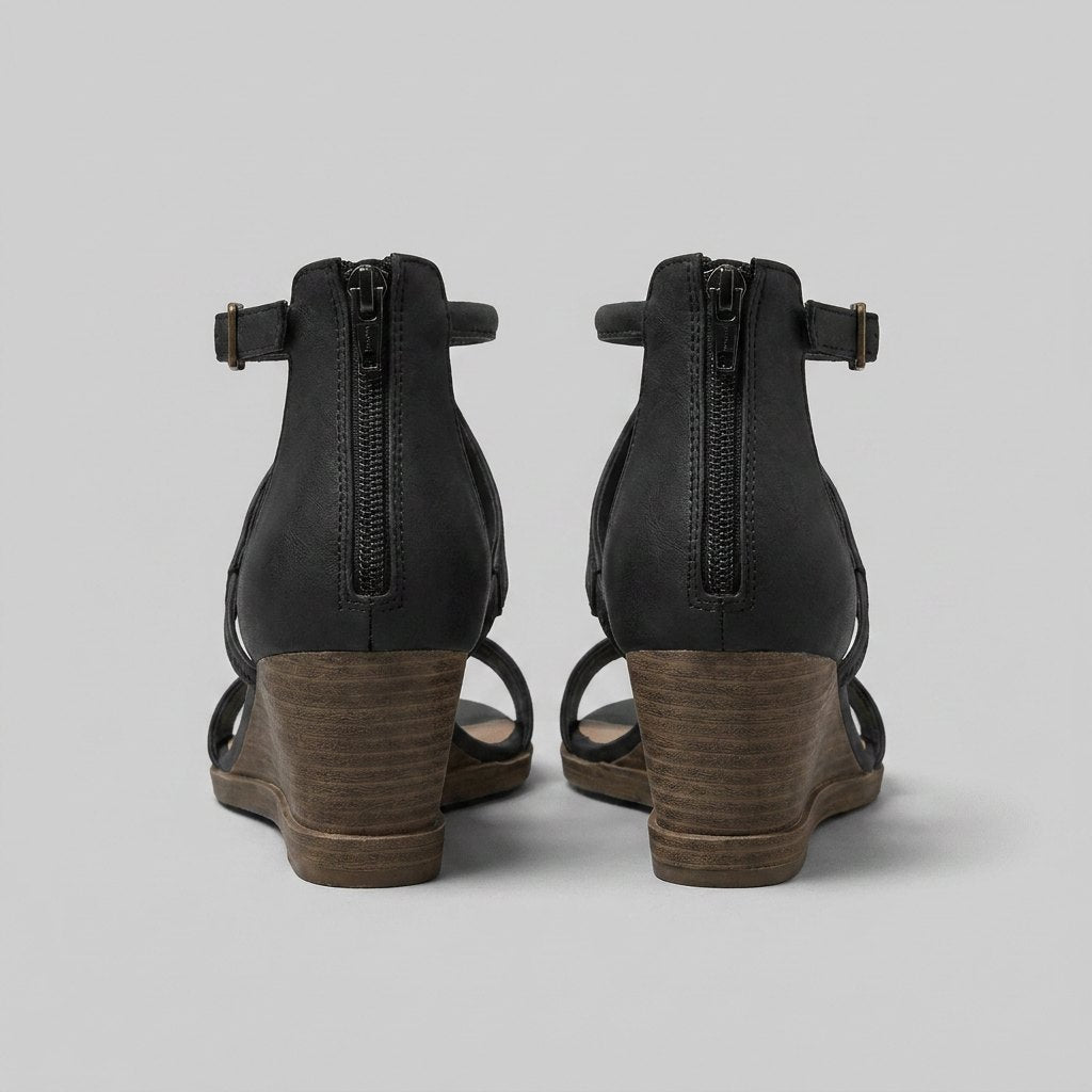 Rosa Sandals for Women | High-Quality Faux Leather, Comfortable Fit