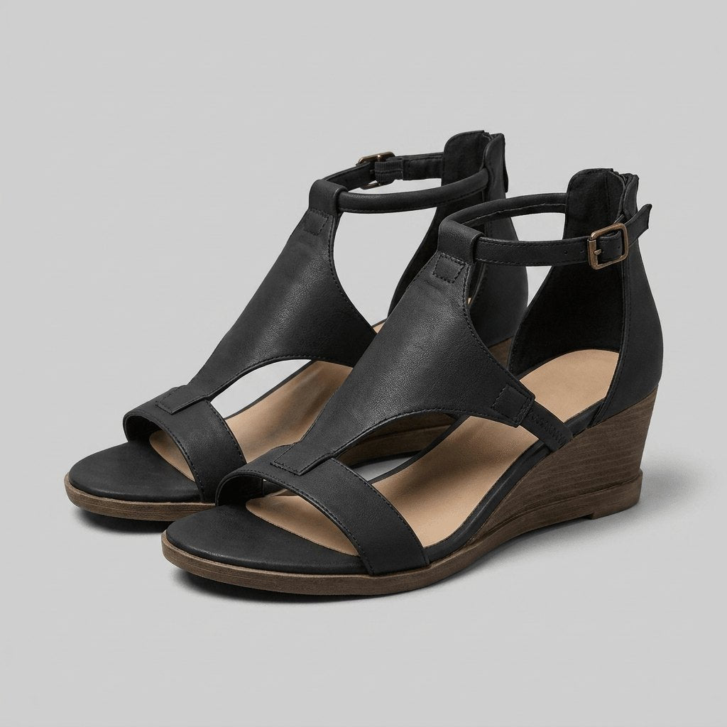 Rosa Sandals for Women | High-Quality Faux Leather, Comfortable Fit