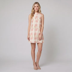 Rosa | Womens Dress Sleeveless, Romantic Print, Woven Fabric