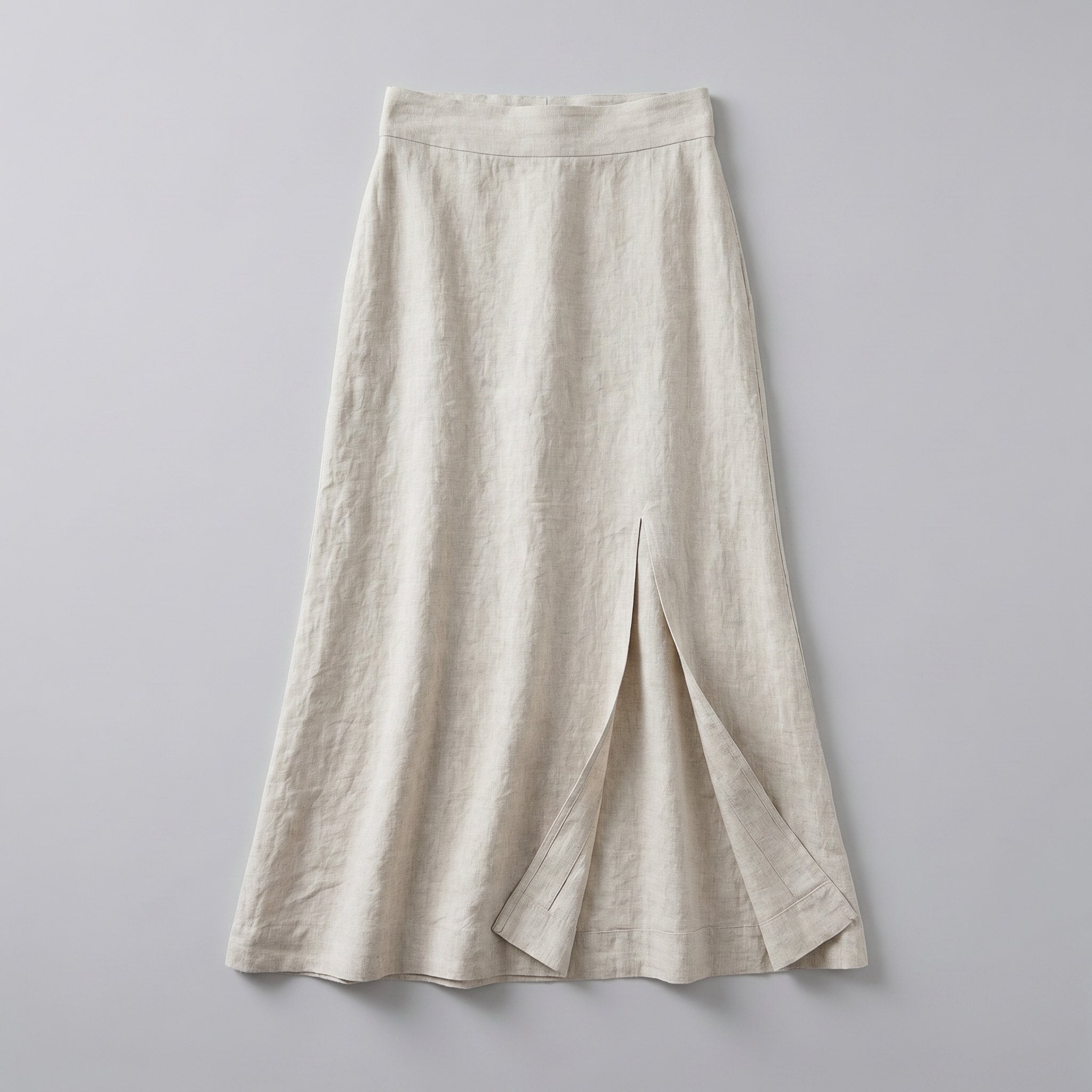 Senti | Maxi Skirt Linen, Flowing Long Skirt for Women