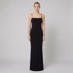 Sera | Evening Gown Square Neck, Maxi Length, High-Quality Fabric