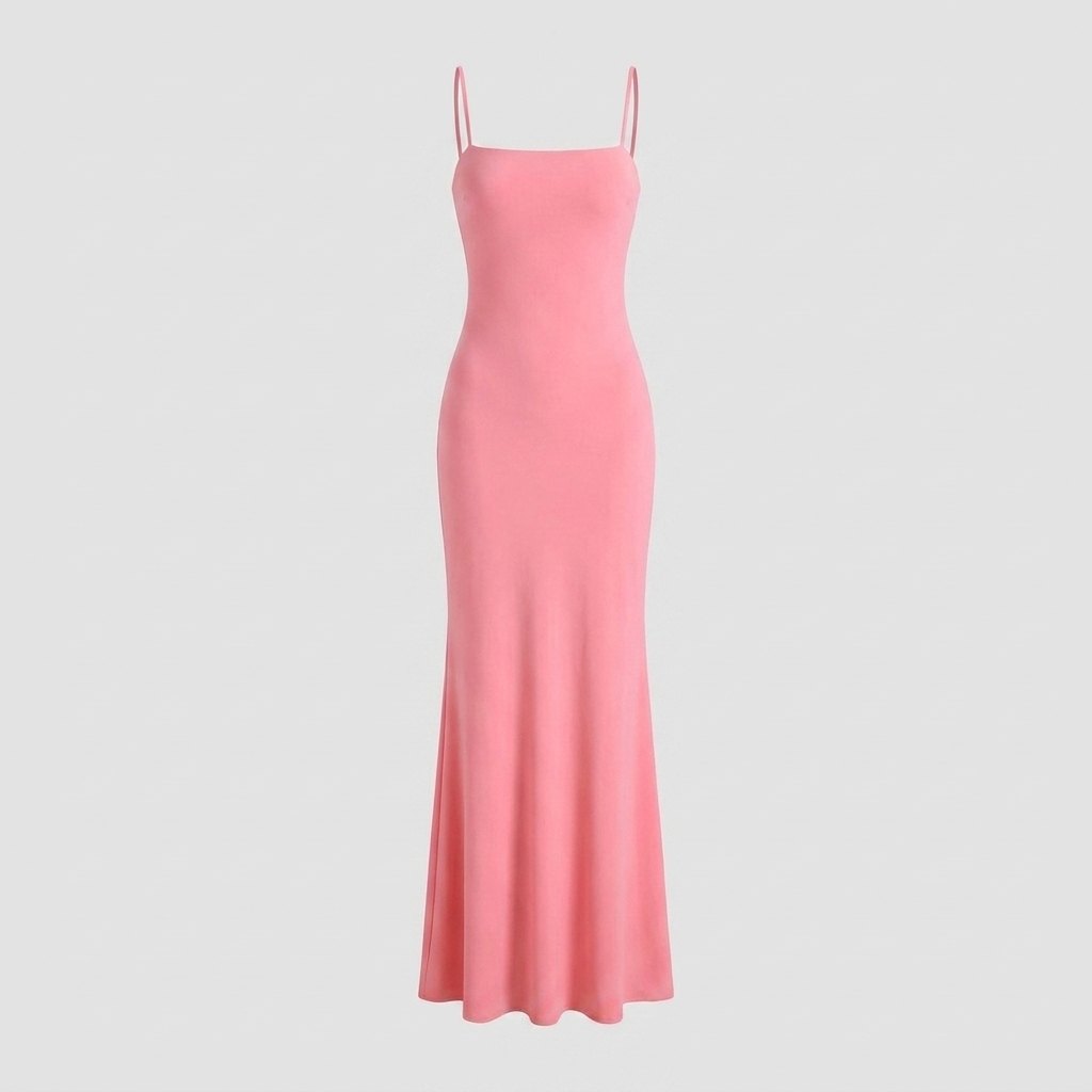 Sera | Evening Gown Square Neck, Maxi Length, High-Quality Fabric