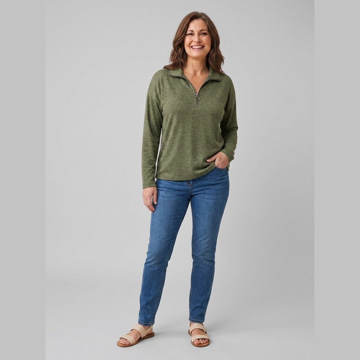 Sheena | Chic Long-Sleeved Top