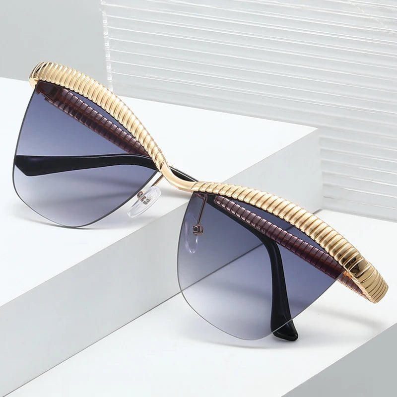 Sierra | Cat-Eye Sunglasses Frameless, UV-Protective