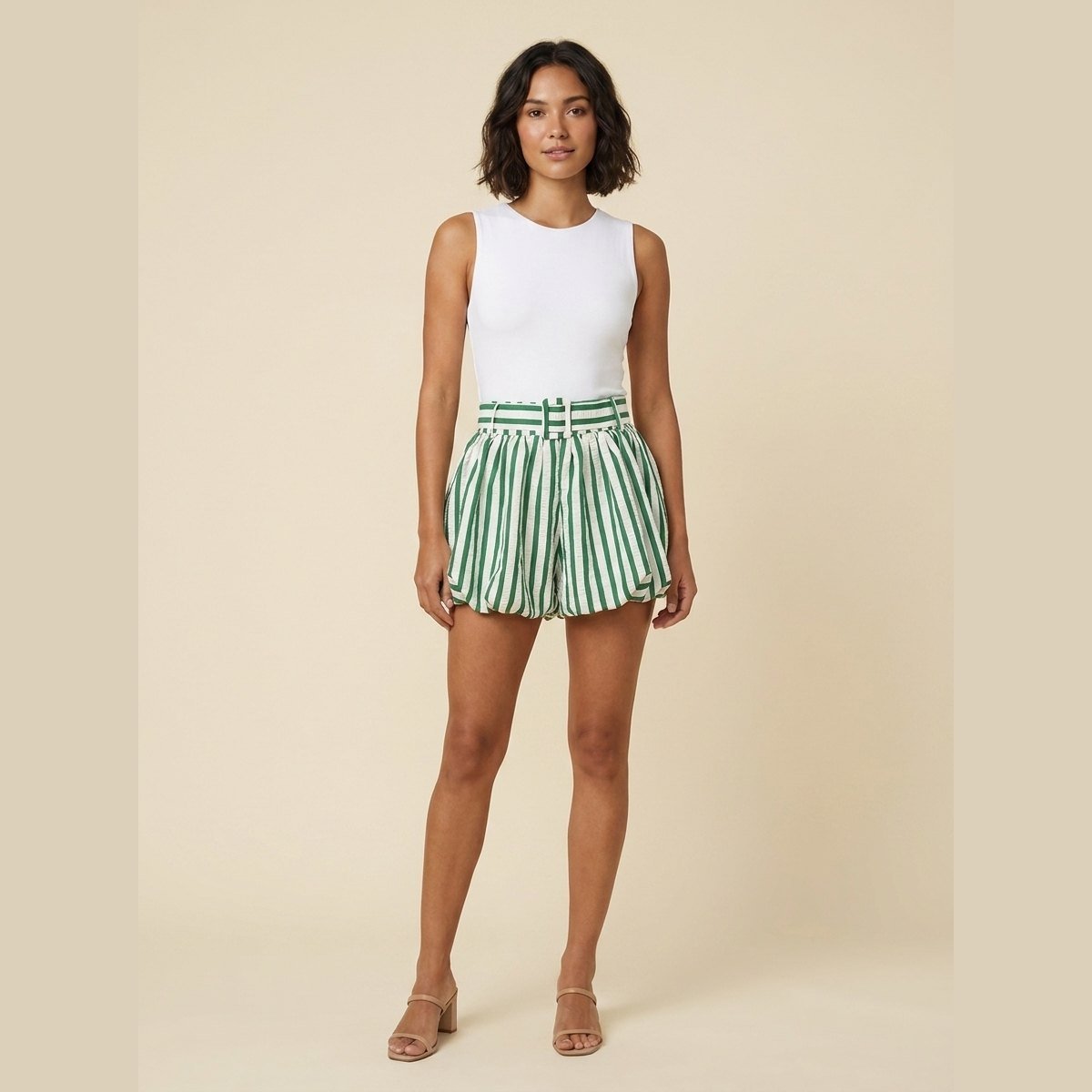 Sierra | Womens Shorts Soft Breathable Fabric, Ruched Design