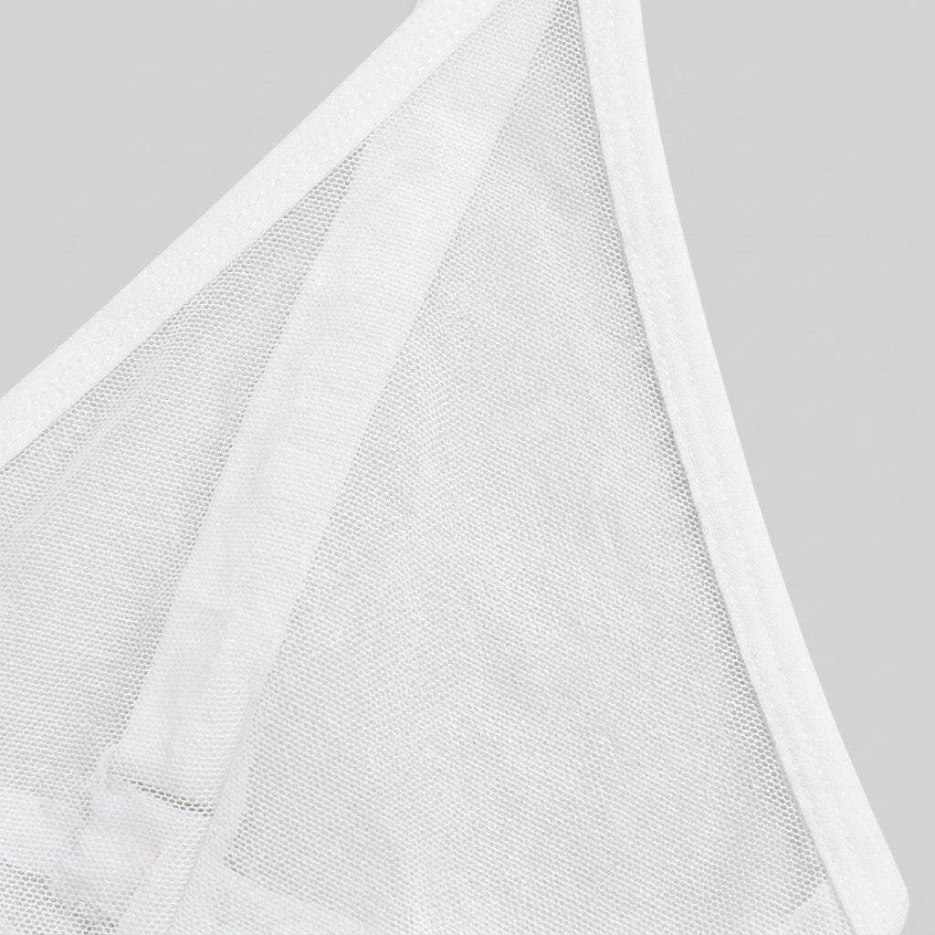 Sieve Triangle Bra | Sheer Belgian Power Micromesh, Wireless Design