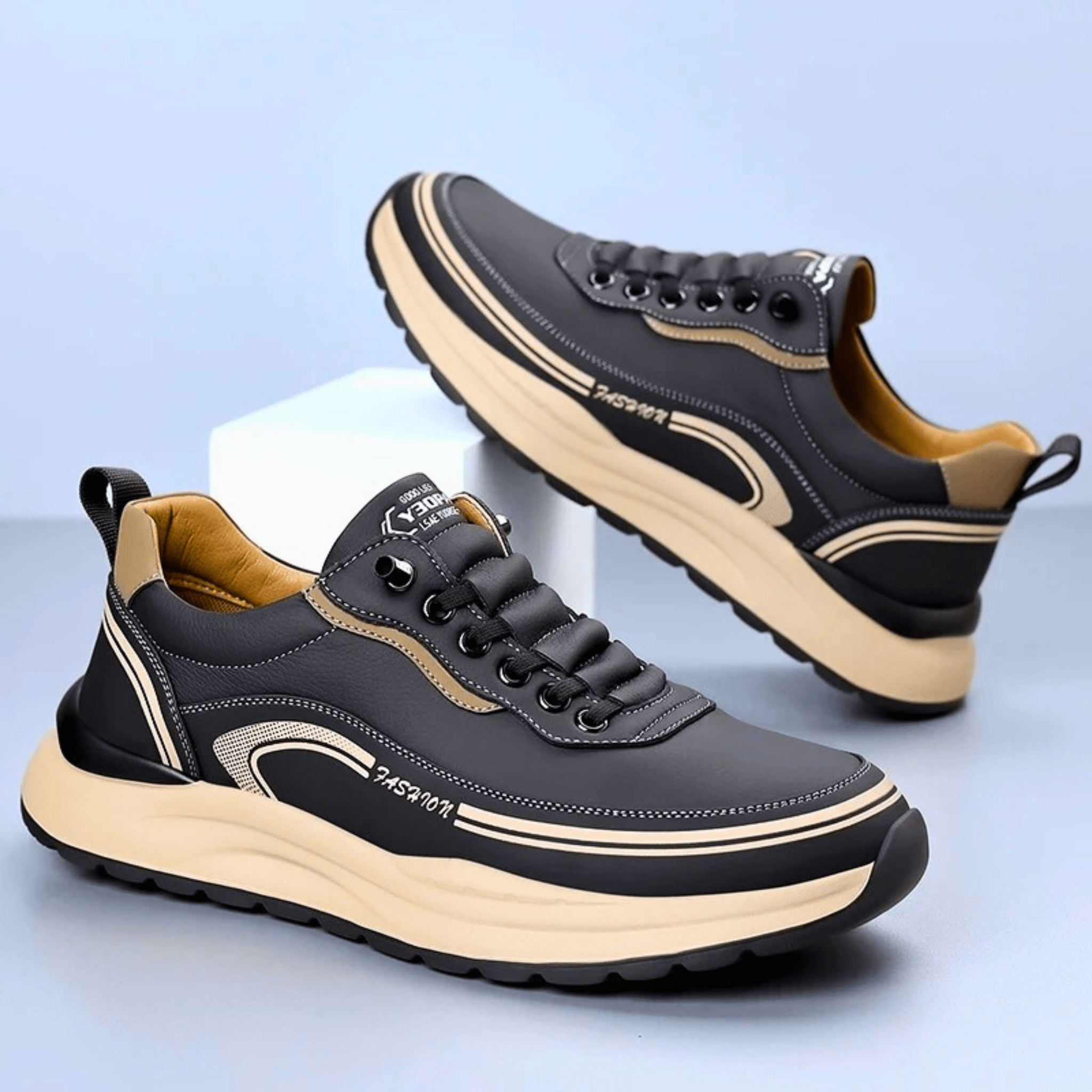 Brixton Sneaker | Premium Leather, Cushioned Sole